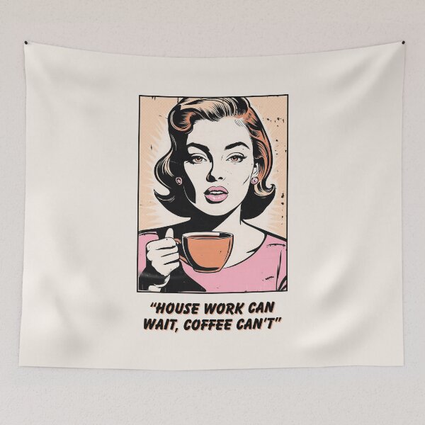 Item preview, House Work Can Wait designed and sold by Fee Fee Fay.