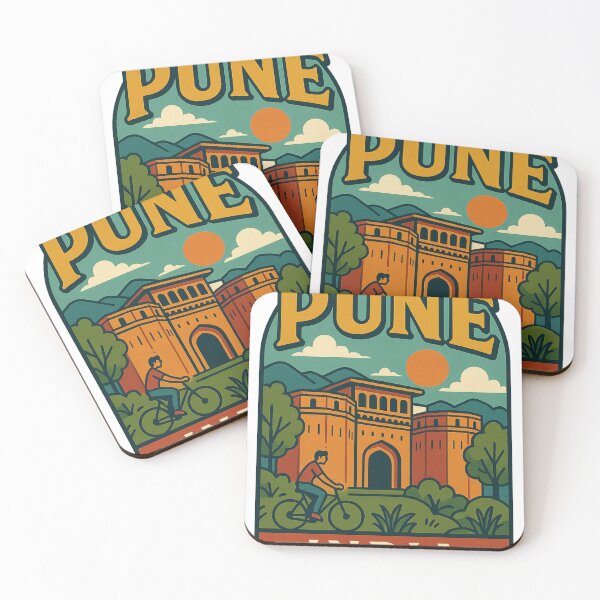 Item preview, Shaniwar Wada Fort and Biking Scene in Pune, India designed and sold by Aryabek.