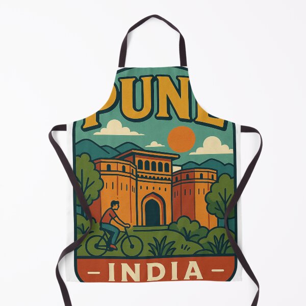 Item preview, Shaniwar Wada Fort and Biking Scene in Pune, India designed and sold by Aryabek.