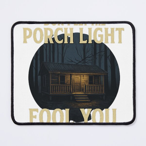 Item preview, Don’t Let the Porch Light Fool You – Appalachian Folklore Tee designed and sold by authormikemuncy.