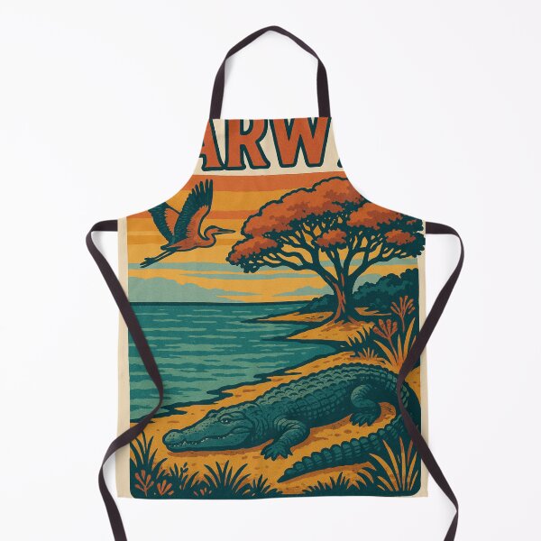 Item preview, Crocodile and Wetlands on the Darwin Coast, Northern Territory designed and sold by Aryabek.