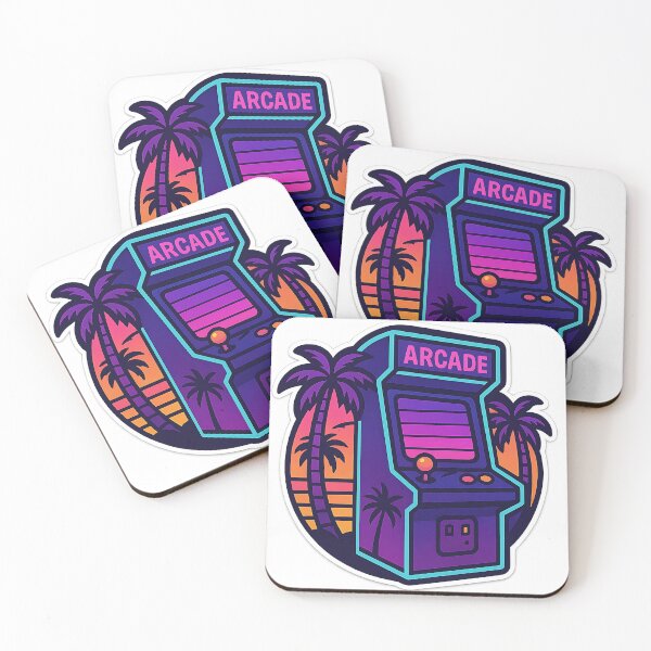 Item preview, Vaporwave Arcade Machine designed and sold by Throwback Trends.