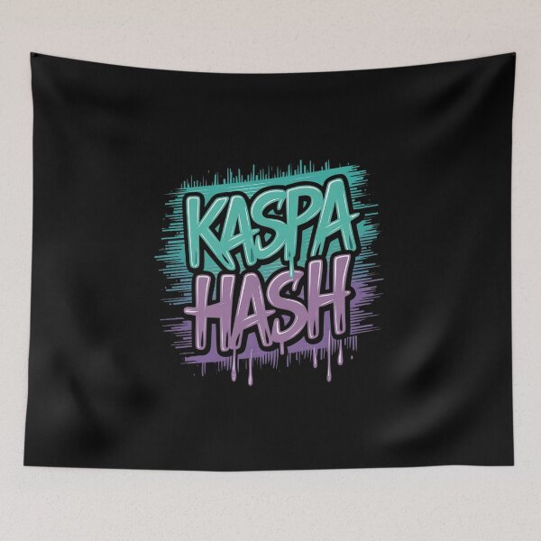 Item preview, Work In. Blocks Out. Kaspa designed and sold by RadDeck.