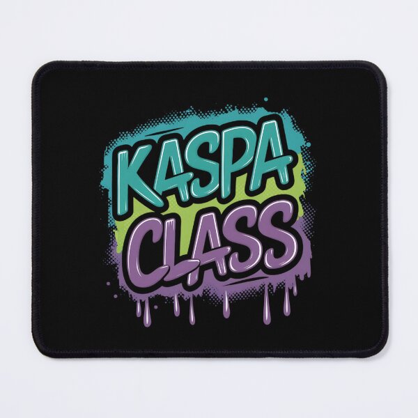 Item preview, Kaspa Runs Like Math designed and sold by RadDeck.