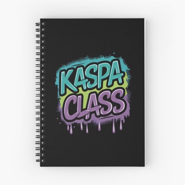 Item preview, Kaspa Runs Like Math designed and sold by RadDeck.