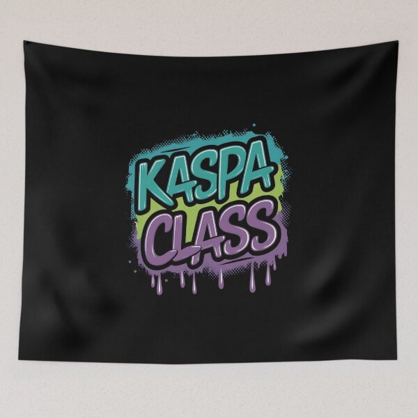 Item preview, Kaspa Runs Like Math designed and sold by RadDeck.