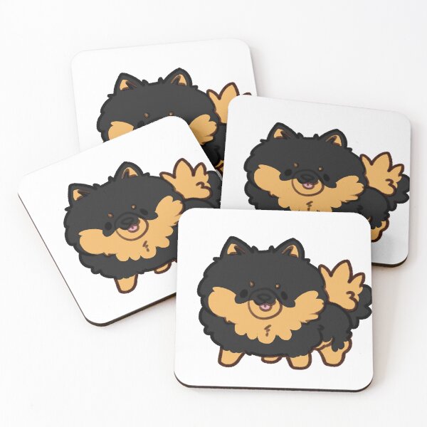 Item preview, Black and Tan Pomeranian Blep designed and sold by eto's art.