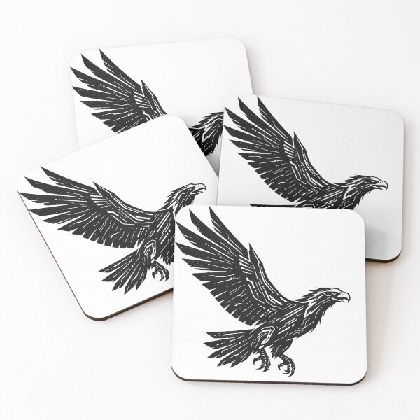 Item preview, Wedge-tailed Eagle in Tech Noir designed and sold by MRageebArt.