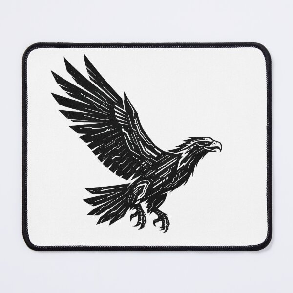 Item preview, Wedge-tailed Eagle in Tech Noir designed and sold by MRageebArt.