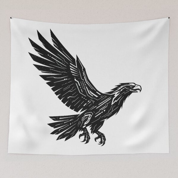 Item preview, Wedge-tailed Eagle in Tech Noir designed and sold by MRageebArt.