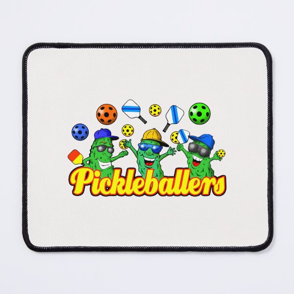 Item preview, Pickleballers Logo Graphic Design. Cartoon Logo Design.  designed and sold by Uncle Steve The Cartoonguy's Pickleball Madness..