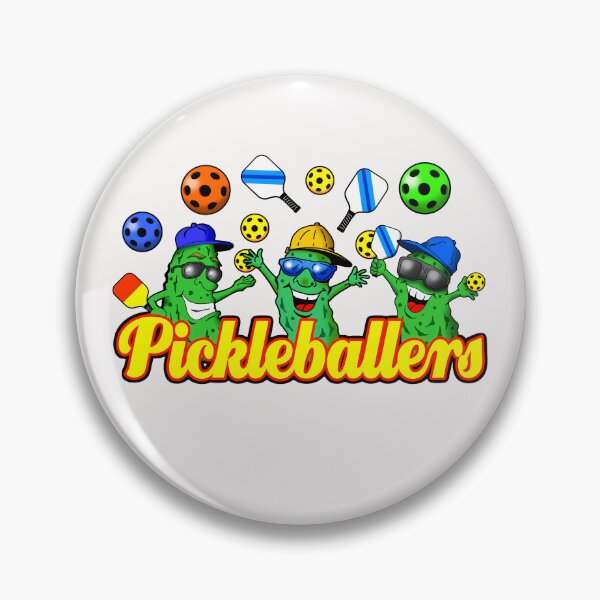 Item preview, Pickleballers Logo Graphic Design. Cartoon Logo Design.  designed and sold by Uncle Steve The Cartoonguy's Pickleball Madness..