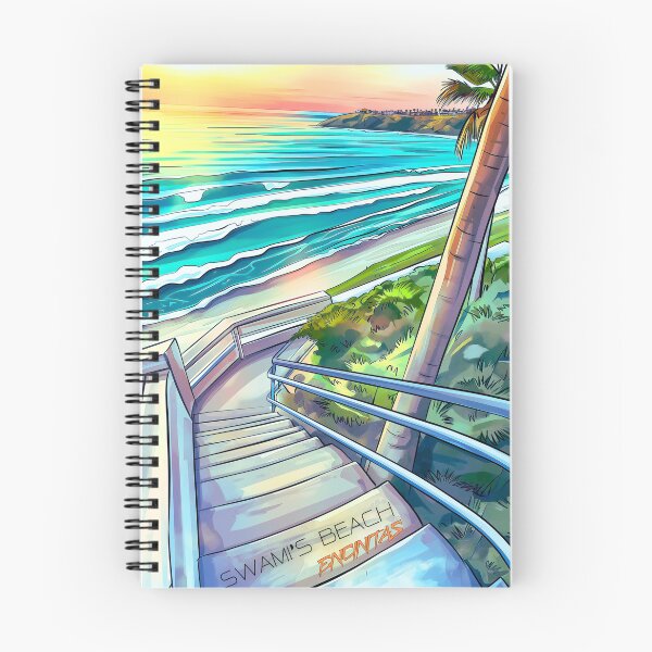 Item preview, Swami’s Surf Poster • Encinitas California • Iconic Point Break Art designed and sold by HELEKAICo.