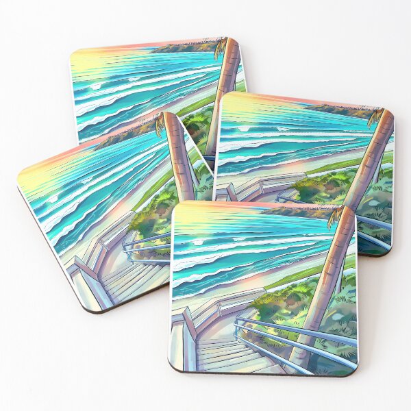 Item preview, Swami’s Surf Poster • Encinitas California • Iconic Point Break Art designed and sold by HELEKAICo.