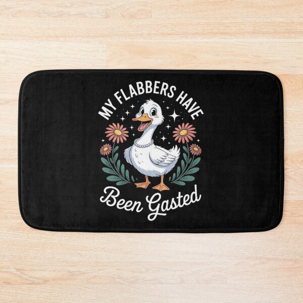 Item preview, Cute Duck Quote Design - My Flabbers Have Been Gasted designed and sold by love3617.