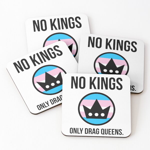Item preview, No hay reyes, solo drag queens designed and sold by Rachel the Artist .