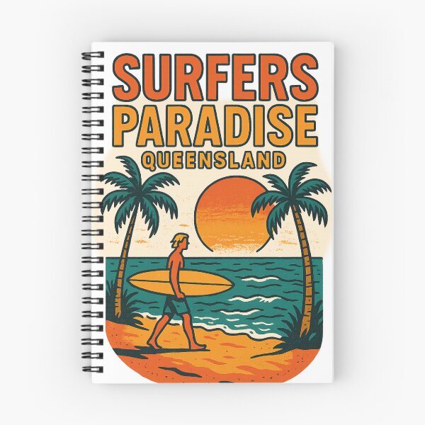 Item preview, Beach Sunset Walk in Surfers Paradise, Gold Coast designed and sold by Aryabek.