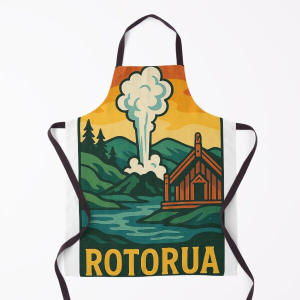 Item preview, Rotorua Geothermal Geyser and Māori Meeting House designed and sold by Aryabek.