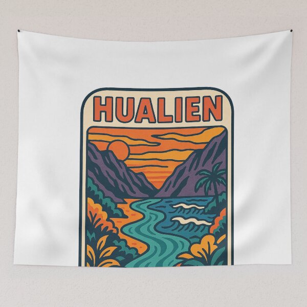 Item preview, Hualien Coastline with Sea Bird and Pacific Ocean Cliffs designed and sold by Aryabek.