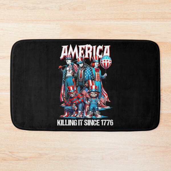 Item preview, Horror AMERICA Killing It Since 1776 Funny 4th Of July USA Men Women designed and sold by Har-vee.