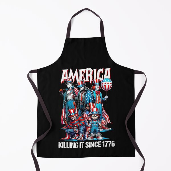 Item preview, Horror AMERICA Killing It Since 1776 Funny 4th Of July USA Men Women designed and sold by Har-vee.
