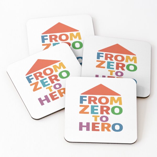Item preview, From Zero to Hero – Motivational Arrow Tee designed and sold by authormikemuncy.