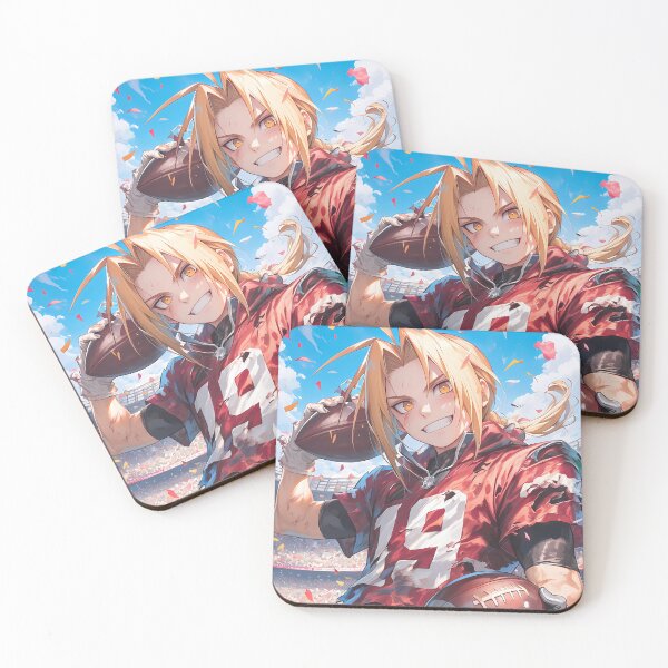 Item preview,  Edward Elric Fullmetal Alchemist Bold Rugby Throwdown Anime Field designed and sold by earlobejerk.