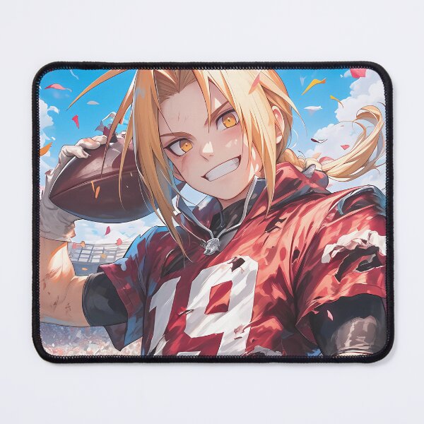 Item preview, Edward Elric Fullmetal Alchemist Bold Rugby Throwdown Anime Field designed and sold by earlobejerk.