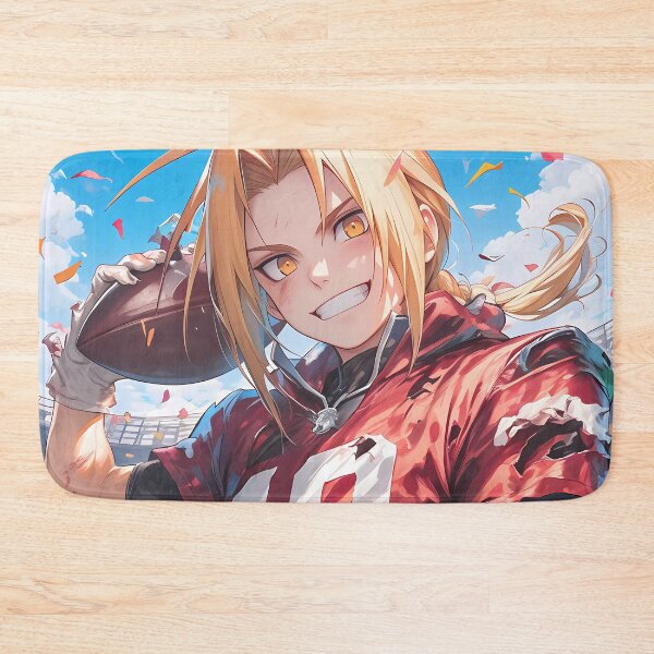 Artikelvorschau, Edward Elric Fullmetal Alchemist Bold Rugby Throwdown Anime Field entworfen und verkauft von earlobejerk.