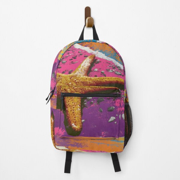 Item preview, Pop Art starfish beach print designed and sold by dcrc.