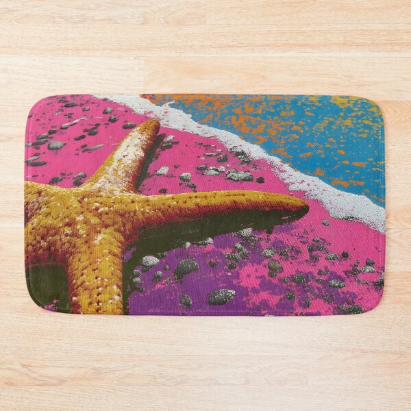 Item preview, Pop Art starfish beach print designed and sold by dcrc.