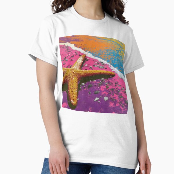 Pink Starfish T-Shirts for Sale | Redbubble