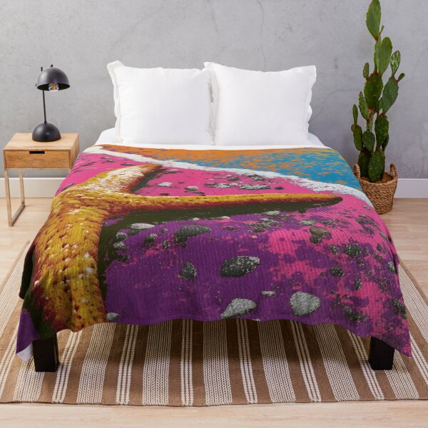 Item preview, Pop Art starfish beach print designed and sold by dcrc.