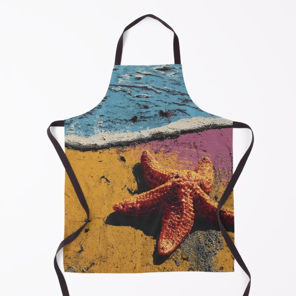 Item preview, pop art starfish beach print designed and sold by dcrc.