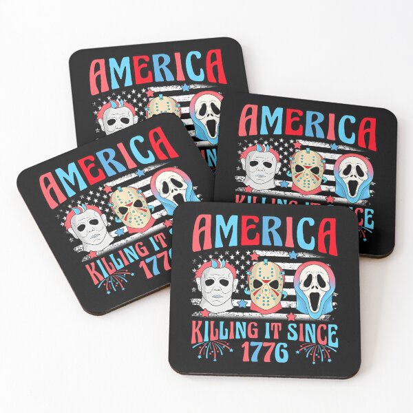 Item preview, Funny America Killing IT Since 1776 Horror 4th Of July USA designed and sold by Har-vee.