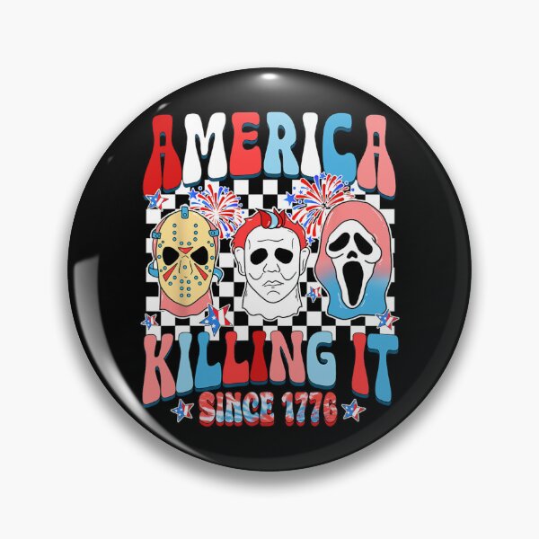 Item preview, Groovy America Killing IT Since 1776 Horror 4th Of July USA designed and sold by Har-vee.