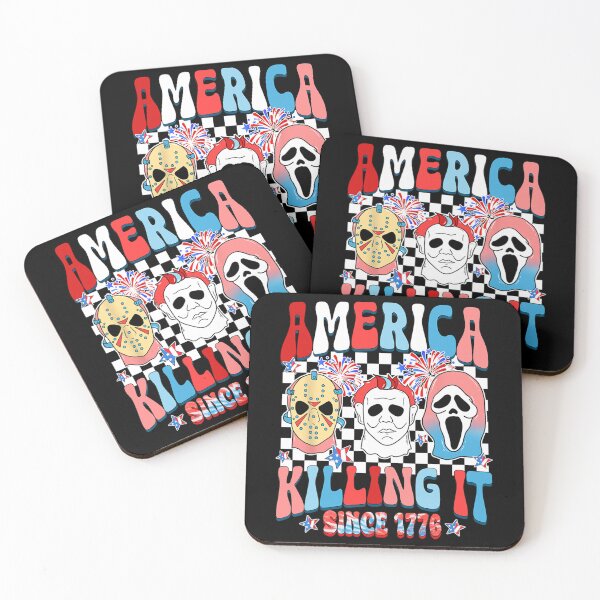 Item preview, Groovy America Killing IT Since 1776 Horror 4th Of July USA designed and sold by Har-vee.