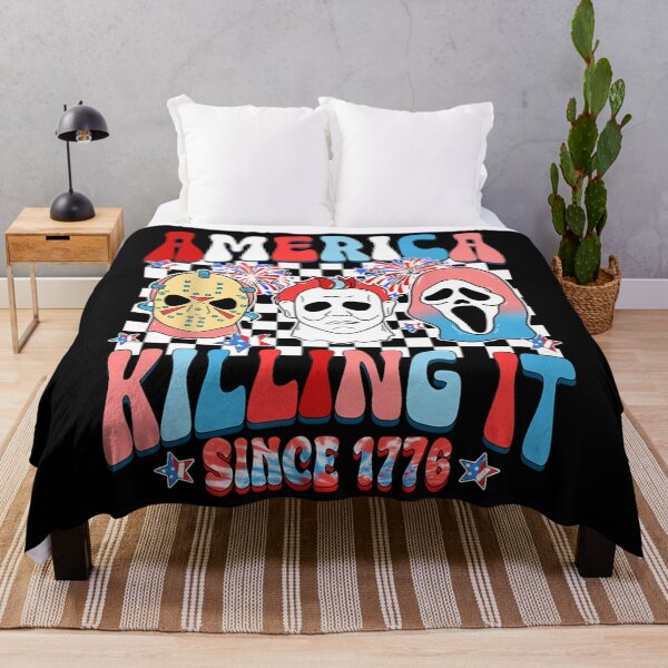 Item preview, Groovy America Killing IT Since 1776 Horror 4th Of July USA designed and sold by Har-vee.