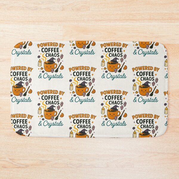 Item preview, Powered by coffee designed and sold by MoonMommaMagic.