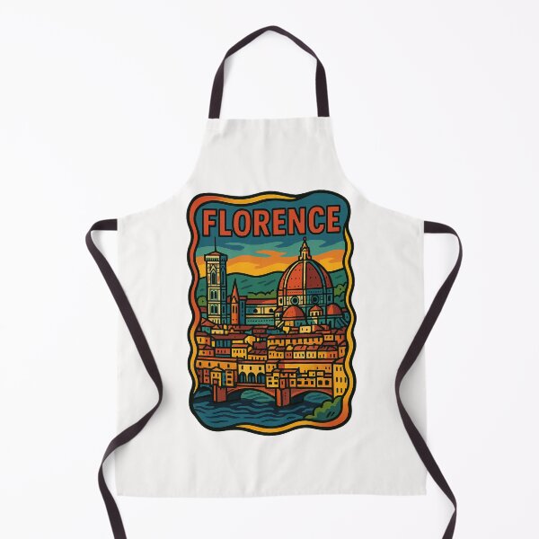 Item preview, Florence Skyline with Brunelleschi’s Dome and Arno River designed and sold by Places On Earth.