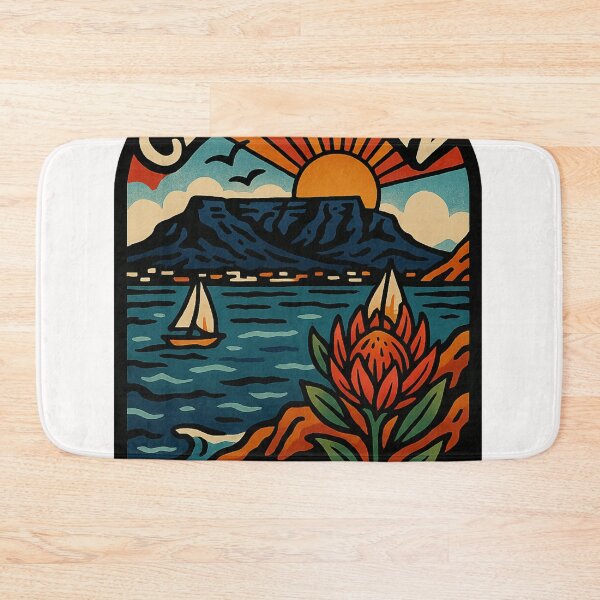 Item preview, Lion’s Head and Waterfront Sunset in Cape Town, South Africa designed and sold by Places On Earth.