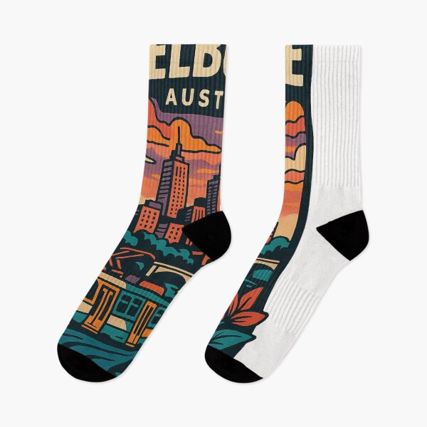 Item preview, Yarra River Sunset with Skyline and Tram, Melbourne designed and sold by Places On Earth.