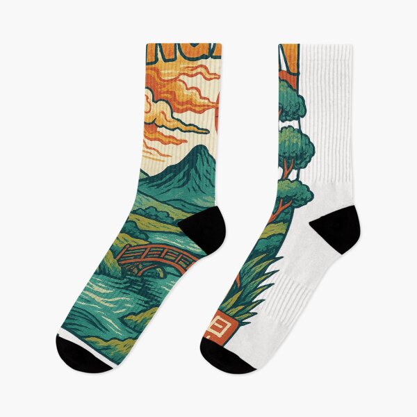 Item preview, Singleton Landscape with River, Bridge and Hills, Australia designed and sold by Places On Earth.