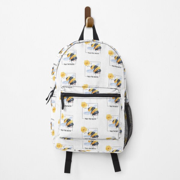 Item preview, No Nukes| Bee | Yellow Flower designed and sold by Speak Louder.