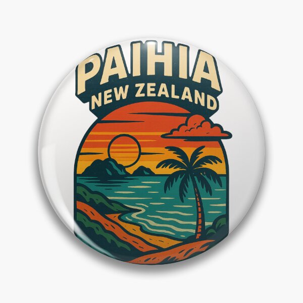 Item preview, Paihia Coastal Bay and Trees at Sunset, Northland New Zealand designed and sold by Places On Earth.