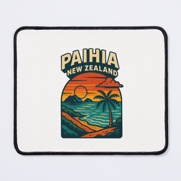 Item preview, Paihia Coastal Bay and Trees at Sunset, Northland New Zealand designed and sold by Places On Earth.