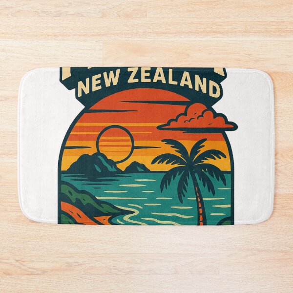 Item preview, Paihia Coastal Bay and Trees at Sunset, Northland New Zealand designed and sold by Places On Earth.