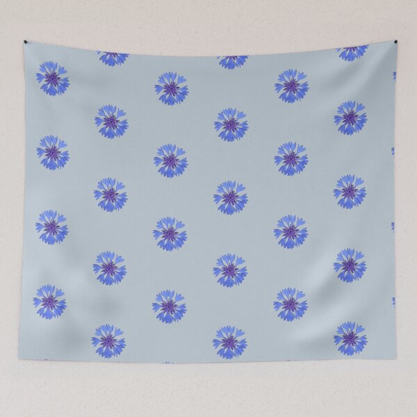 Item preview, Blue Cornflower, Bachelor's Button designed and sold by STEM Factually.