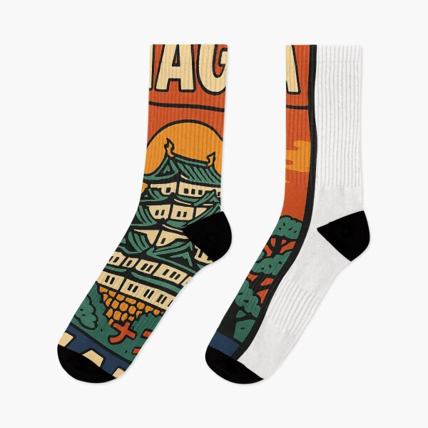 Item preview, Nagoya City Walk with Castle and Tower at Sunset designed and sold by Places On Earth.
