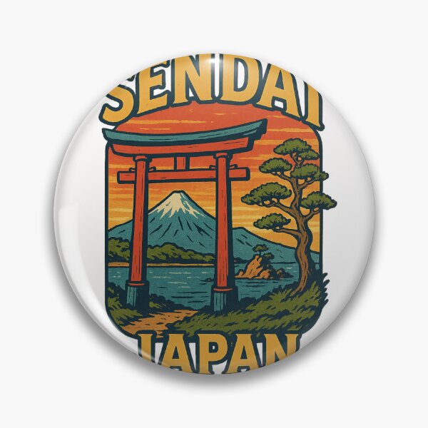 Item preview, Sendai Tanuki with Date Masamune and Pagoda designed and sold by Places On Earth.
